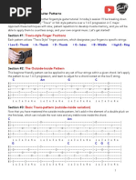 Beginner Fingerstyle Guitar Patterns