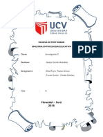 Matriz de Consistencia