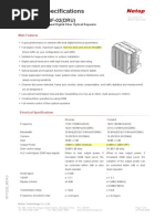 Product Specifications: RO-43-1821-NF-02 (DRU)