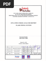 2006-4200-1J-0004 Rev 0 STN-S Pipe Stress Analysis Report Flare Piping System - Approved