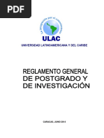 Reglamento Ulac 2014