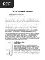 The Gas Laws of Boyle and Charles: CHEM121L General Chemistry Laboratory Revision 2.2