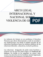 Marco Legal Internacional y Nacional Sobre Violecnia de Genero