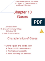 Gases: Theodore L. Brown H. Eugene Lemay, Jr. and Bruce E. Bursten