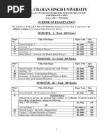 Ccsu Ba LLB Syllabus 2017 18