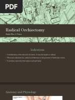 Radical Orchiectomy DUR