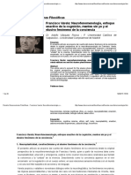 Varela - Mente Sin Yo - Enfoque Enactivo Cognicion - Rocca PDF