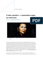 O Olhar Opositivo - A Espectadora Negra, Por Bell Hooks - Fora de Quadro