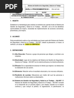 PRC-SST-005 Procedimiento de Rendición de Cuentas Del SG-SST