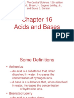 Acids and Bases