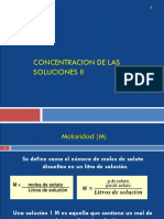 Concentraciones II