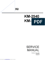 KYOCERA km2540 SERVICE MANUAL