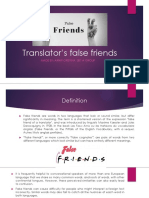 False Friends