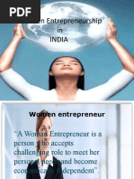 Women Entrepreneurship in India