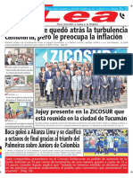 Periódico Lea Jueves 17 de Mayo Del 2018