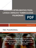 Asuhan Keperawatan Pada Lansia Dengan Tuberculosis Pulmonar