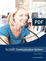 NECA SL2100 Communication System Brochure