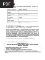 Gestion de Proyectos de Ti