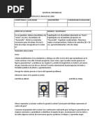 SESIÓN DE APRENDIZAJ de Matematica Giros