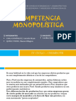 Competencia Monopolística