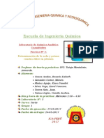 Determinación de La Soda y Potasa Caustica Libre en Jabones