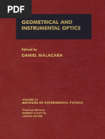 Geometrical and Instrumental Optics (Malacara)