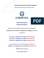 Informe de Proyecto Final