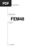 FEM49 v5.3 Reference Manual