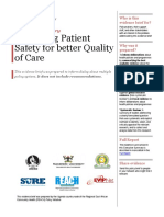 Patient Safety Executive Summary 10052014