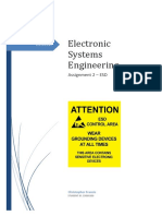 Electronic Systems Engineering: Assignment 2 - ESD