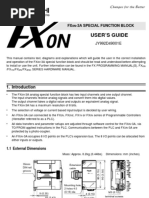 FX0N 3A User Guide