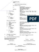 Format Surat Menikah Calon Istri Tentara