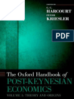 (Oxford Handbooks) G. C. Harcourt, Peter Kriesler-The Oxford Handbook of Post-Keynesian Economics, Volume 1 - Critiques and Methodology-Oxford University Press (2013)