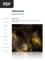 Glitterato Guide