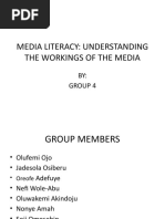 Media Literacy Real - Group Four