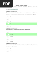 Exercícios - PROGRESSAO ARITIMETICA