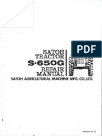 Satoh S650G Repair Manual