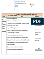 Matriz Do 1º Teste Área de Integração 10F Modulo 2