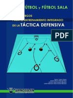 84 Juegos para El Entrenamiento Integrado de La Táctica Defensiva