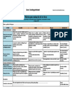 Rúbrica para Evaluar El Foro