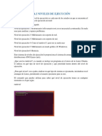 3.4.2 Niveles de Ejecución