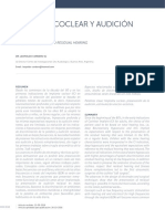 Implante Coclear Y Audición Residual: Cochlear Implant and Residual Hearing