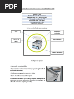 Manual de Operaciones Envasadora Al Vacío MULTIVAC P200