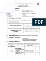 Sesiones de Aprendizaje Huanuco