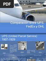 Caso DHL, FedEX, UPS