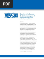 Tripp Lite White Paper Soluciones de Enfriamiento para TI