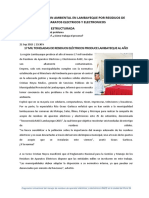 Contaminacion Ambiental en Lambayeque Por Residuos de Aparatos Electricos y Electronicos