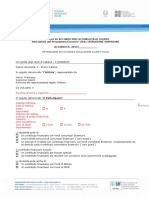 Modello Di Accordo Per La Mobilità Di Studio Nell'ambito Del Programma Erasmus+/KA1 ISTRUZIONE SUPERIORE ACCORDO N. 2017