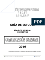 4 Grado - Comunicación I - Ib