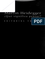 ¿Qué Significa Pensar PDF